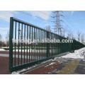 PVC painted colored wire mesh sliding gate for sales